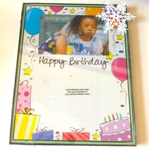 🖼 Happy Birthday autograph frame